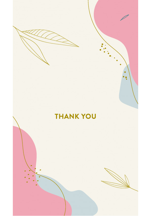 "THANK YOU" GIFT CARD